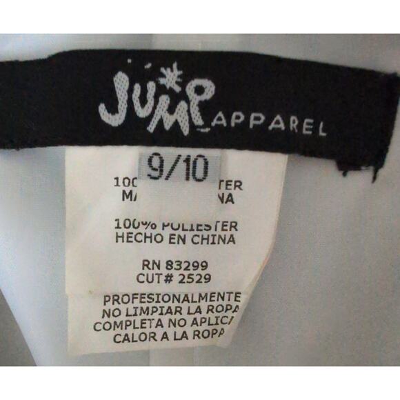 Vintage Jump Apparel Beaded Evening Gown 10 Y2K 90s Formal Glam Occasion Dress - Picture 4 of 6